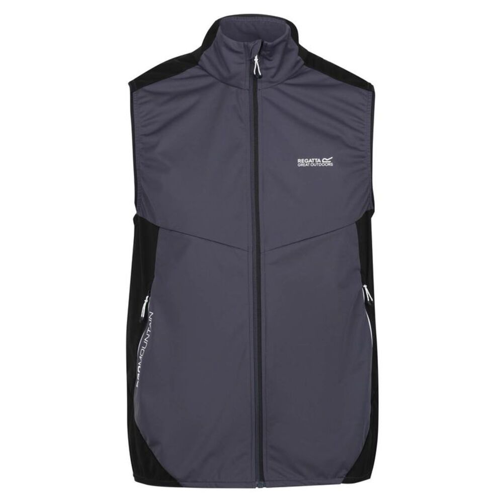 Regatta Mens Lankin IV Lightweight Vest / India Grey/Black